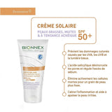CRÈME SOLAIRE SPF 50+ PEAUX GRASSES À MIXTES