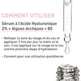 ACIDE HYALURONIQUE 2% + ALGUE ARCTIQUE + SÉRUM B5